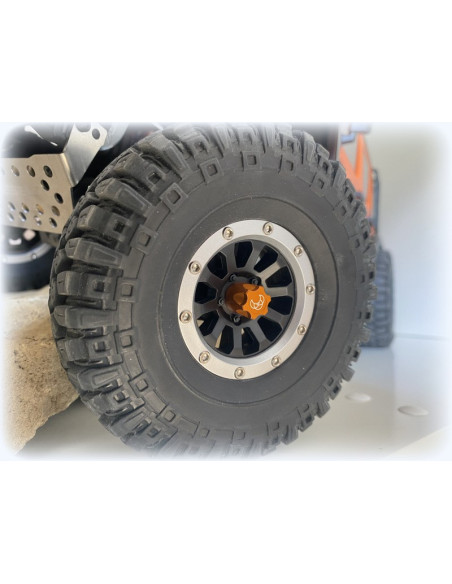 1:10 Alu. Hub Nut M4 gold (4)