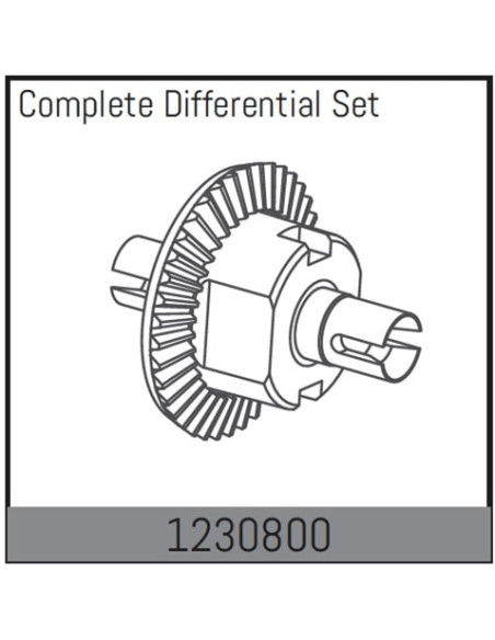 Differential front/rear
