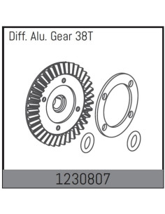 Diff.l Crown Gear 38T...
