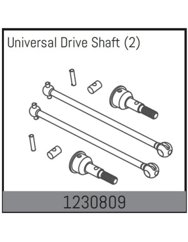 Front CVD Shaft