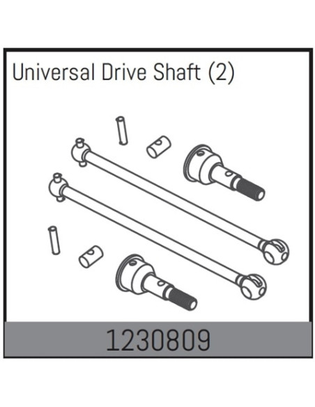 Front CVD Shaft
