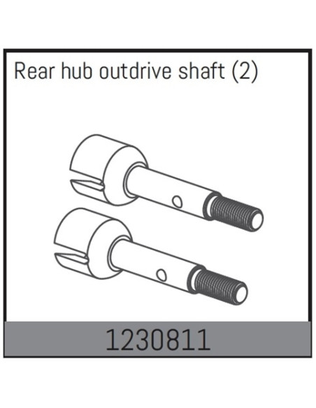 Rear Wheel Axle