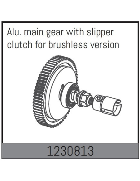 Slipper Clutch with CNC Main Gear