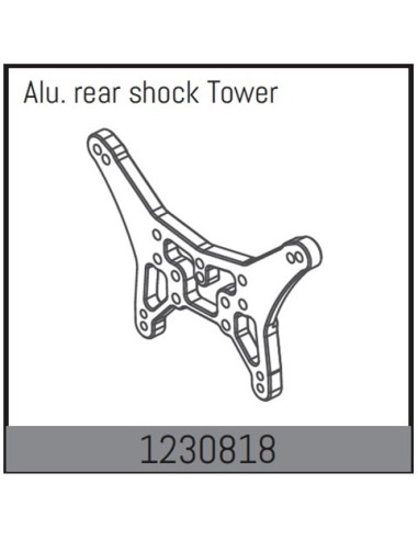 CNC Rear Shock Tower