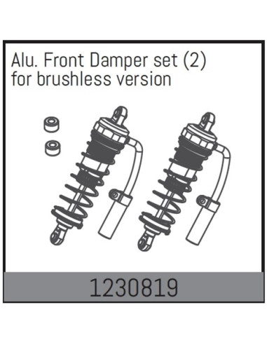 Aluminum Front Shock Set
