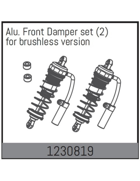 Aluminum Front Shock Set