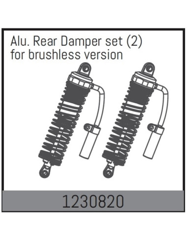 Aluminum Rear Shock Set