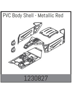 Body Shell Set - Metallic-Red