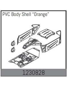 Body Shell Set - Orange