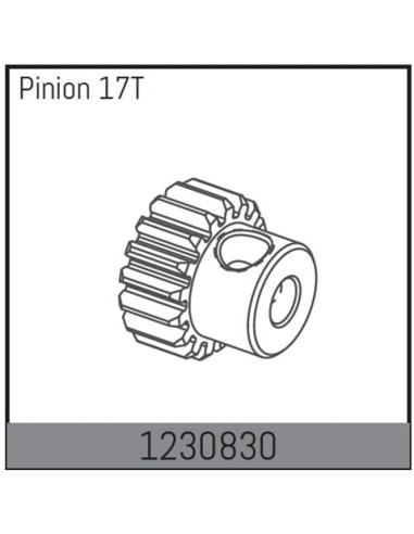 Motor Pinion 17T