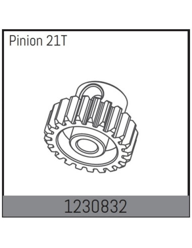 Motor Pinion 21T