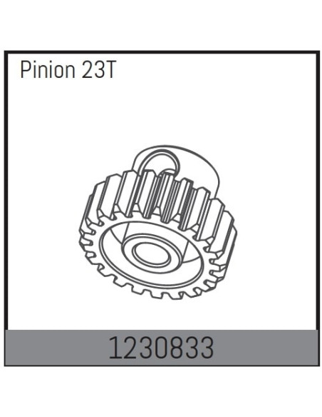 Motor Pinion 23T