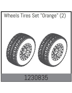 Wheel Set 110x45mm - Orange