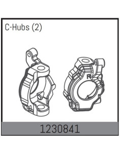 C-Hubs Set L/R with Inserts