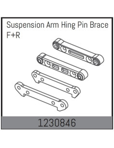 Susp.Arm Hinge Pin Brace F/R