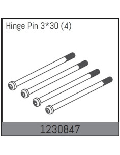 Inner Hinge Pin 33x30mm