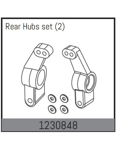 Rear Hub Set