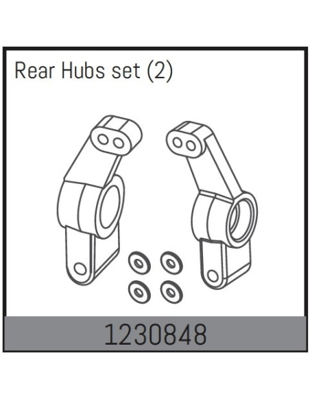 Rear Hub Set