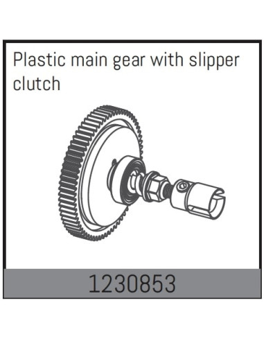 Slipper Clutch with Main Gear