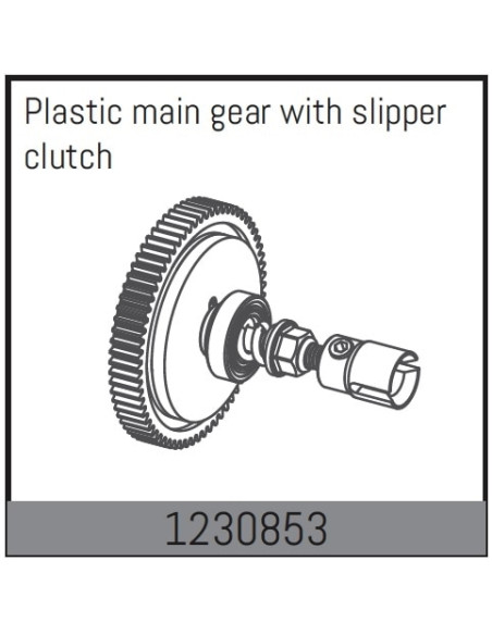 Slipper Clutch with Main Gear