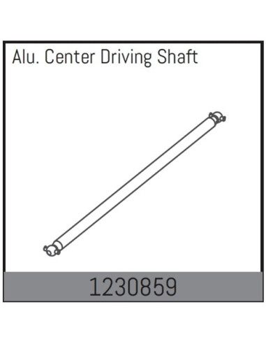 Aluminium Center Driveshaft