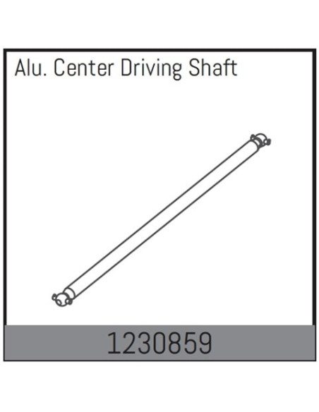 Aluminium Center Driveshaft