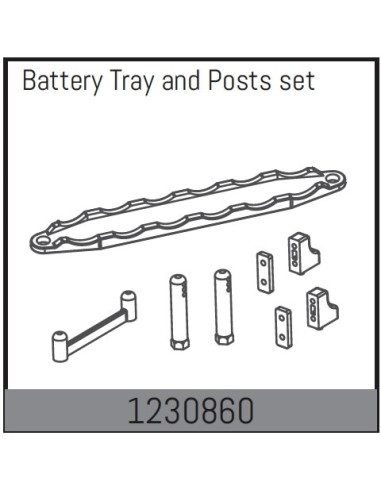 Battery Tray and Posts