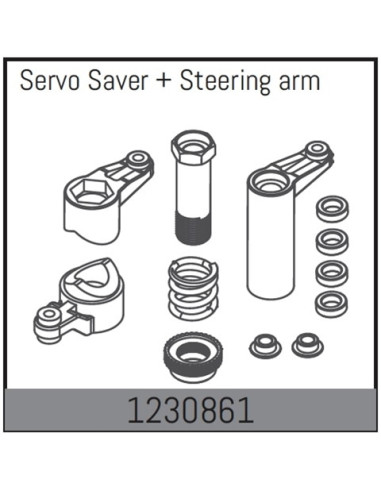 Servo Saver/Steering Arms