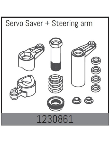 Servo Saver/Steering Arms
