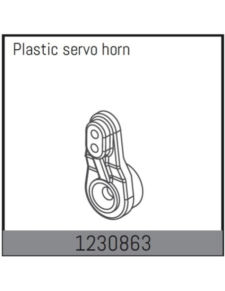 Plastic Servo Arm