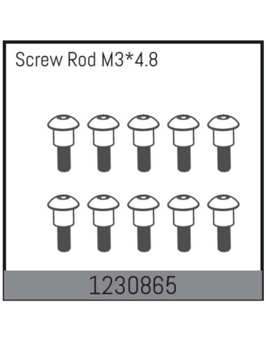 Screw Rods M3x4.8