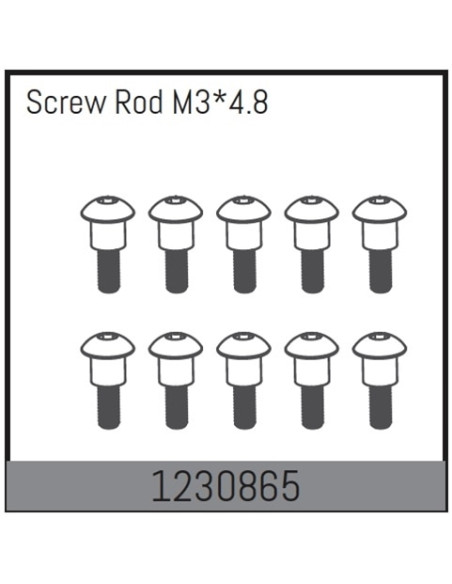 Screw Rods M3x4.8