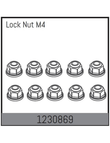 Lock Nut M4