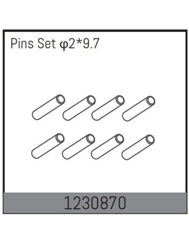 2x9.7 Pin Set