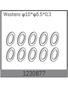 10x5.5x0.3 Washers