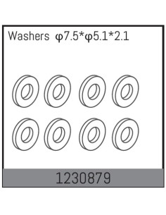 Rear Wheel Shaft Washers