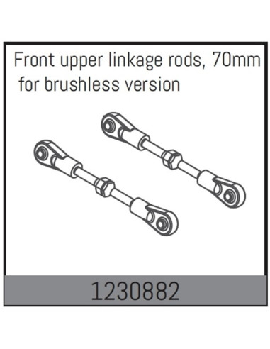 Front Turnbuckles 62-70mm