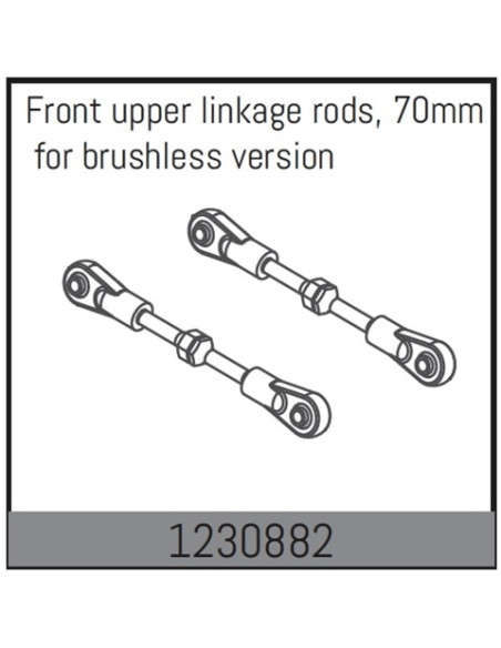 Front Turnbuckles 62-70mm