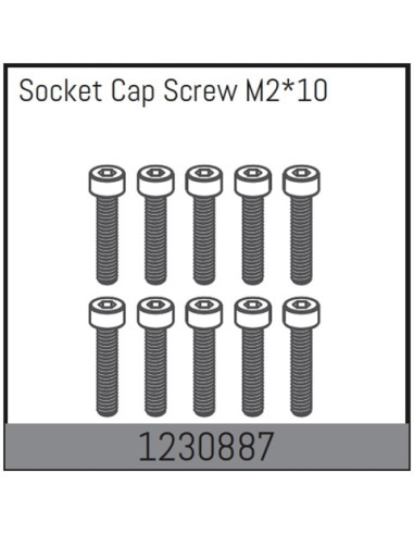 M2x10 Socket Cap Screw Set