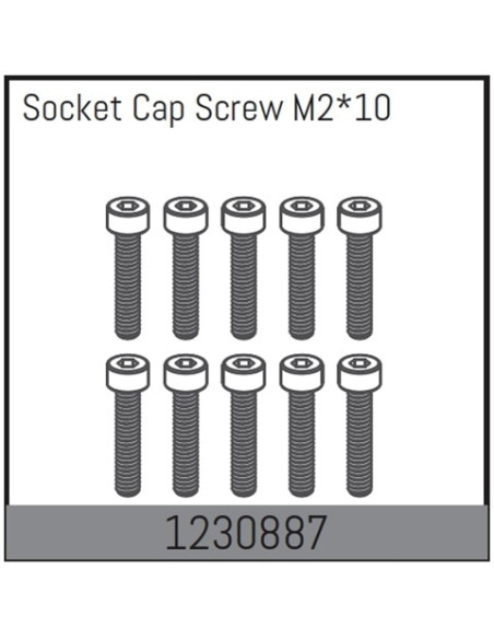 M2x10 Socket Cap Screw Set