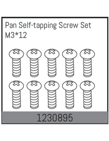 M3x12 Pan self-tapping Screw Set