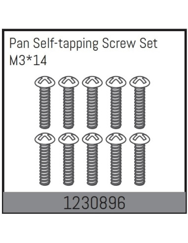 M3x14 Pan self-tapping Screw Set