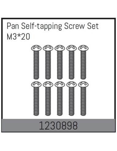 M3x20 Pan self-tapping Screw Set