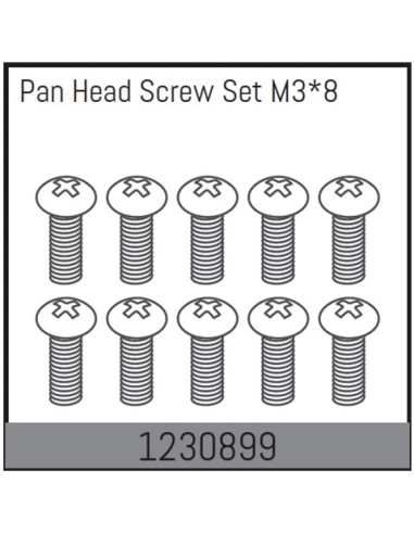 M3x8 Socket Cap Screw Set