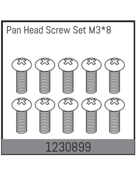 M3x8 Socket Cap Screw Set