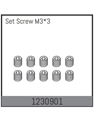 Set Screw M3x3