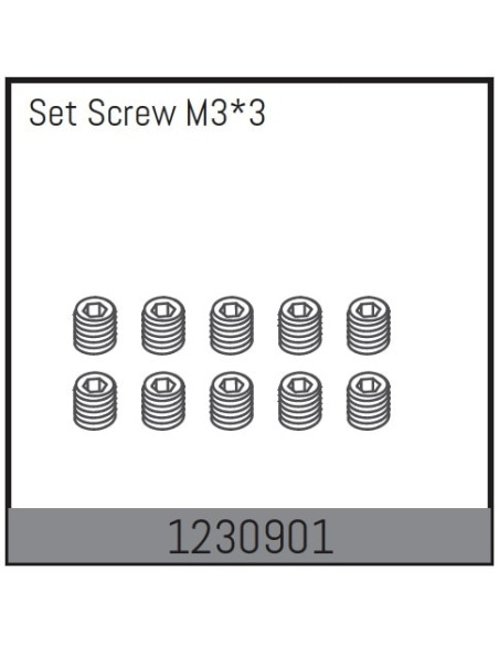 Set Screw M3x3