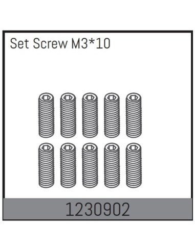 Set Screw M3x10