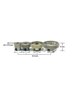 Alu Pinion 64dp - 37T 2