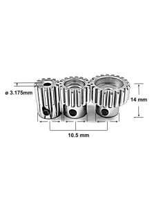 Alu Pinion 32dp/Module 0.8... 2